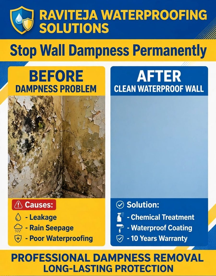 Wall dampness treatment service sheet